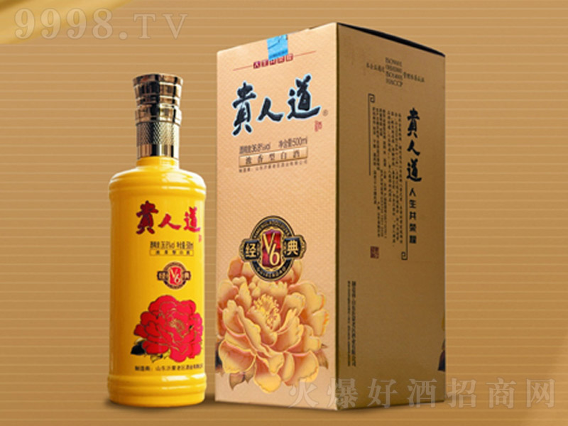 �F�˵��ƽ���V6 �����Ͱ׾ơ�36.8�� 500ml��