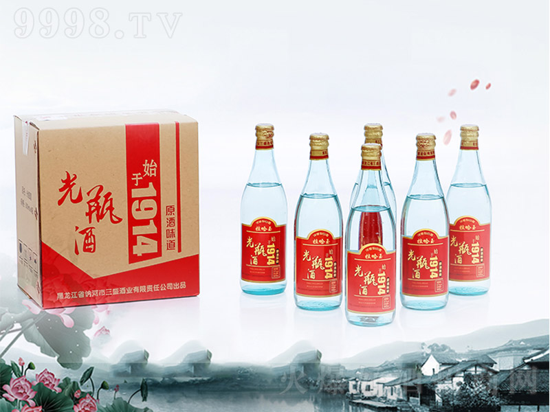 ��ƿ��1914 �����Ͱ׾ơ�38�� 500ml��