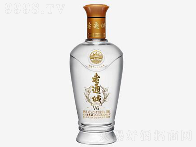 ��ͨ�Ǿ�V6 �����Ͱ׾ơ�42�� 258ml��