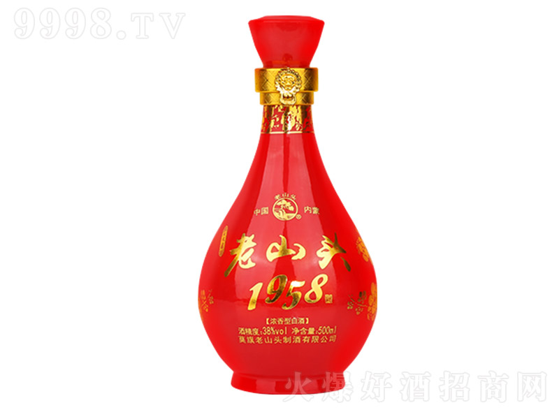 ��ɽ�^�Ƽt��1958ƿ �����Ͱ׾ơ�38�� 500ml��