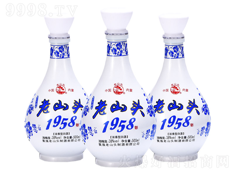 ��ɽ�^���໨1958 �����Ͱ׾ơ�38�� 500ml��