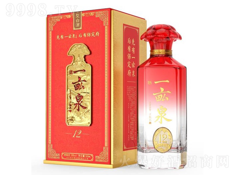 һ��Ȫ��12 �����Ͱ׾ơ�38�� 500ml��