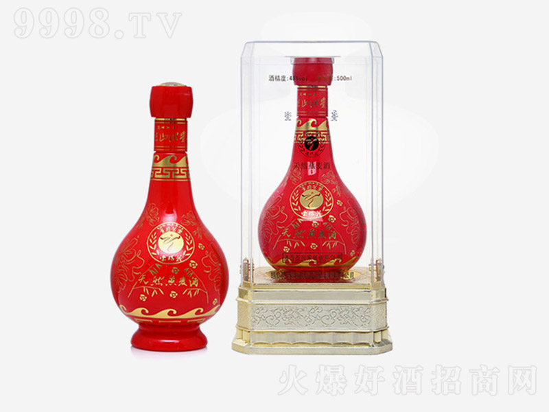 ��Ȼ�����Ƽtƿ �����Ͱ׾ơ�48�� 500ml��