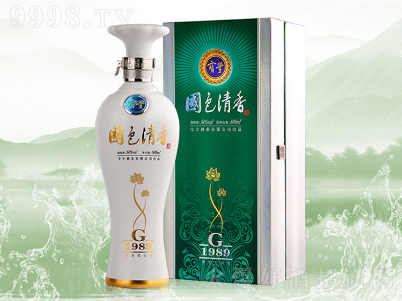���S��ɫ�����G1989 �����Ͱ׾ơ�54�� 600ml��