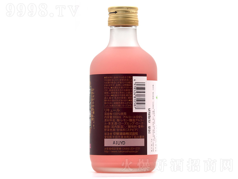 ��ʢõ��÷��÷�Ӿƹ���Ůʿ���{�ƶY��300ml�ձ�ԭ�b�M�ڡ�9%vol 300ml��