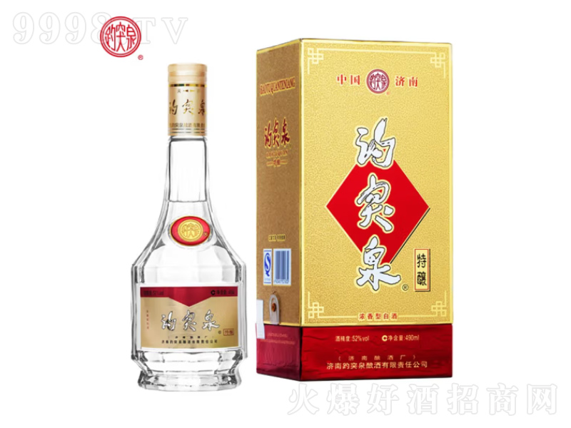 ��ͻȪ�ƾ�Ʒ�����͡�52��490ml��
