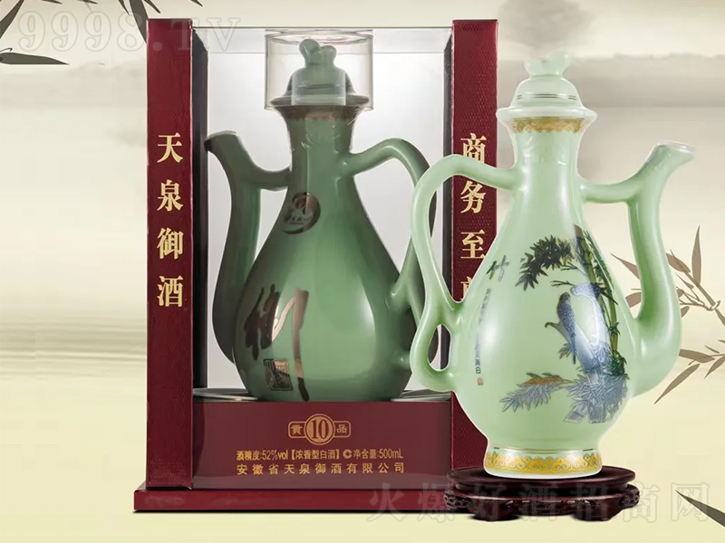 ��Ȫ���ơ�ؕƷ10������Ͱ׾ơ�52��500ml��