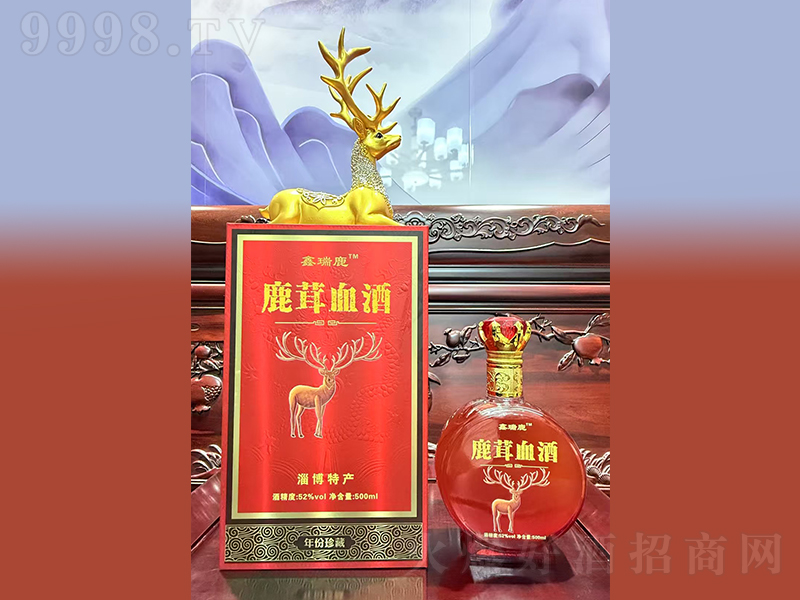 ����¹¹��Ѫ�ơ�500ml 52%vol��