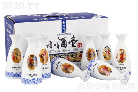��ꖌ���С�Ɖ� 52��200ml��8ƿ �����ͼZʳ�׾ƃr�񣬶����X��