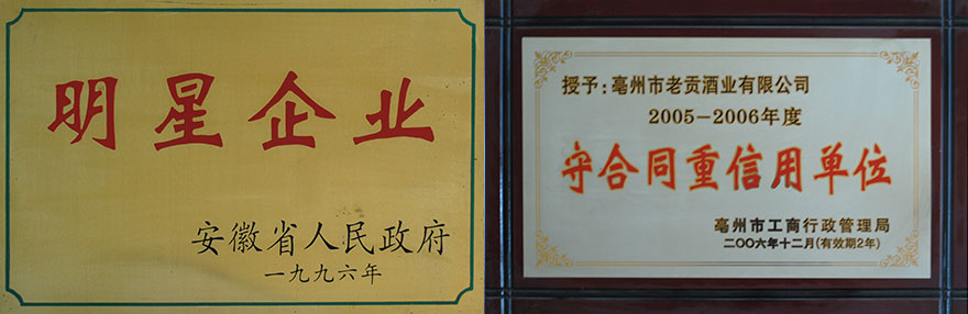 安徽省老貢酒業有限公司