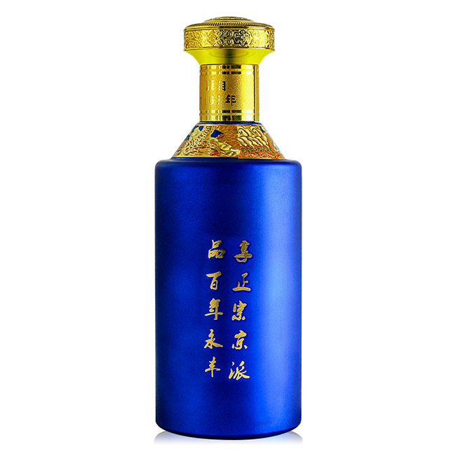 永豐牌北京二鍋頭酒京派淳和藍龍清香型白酒【50°500ml】