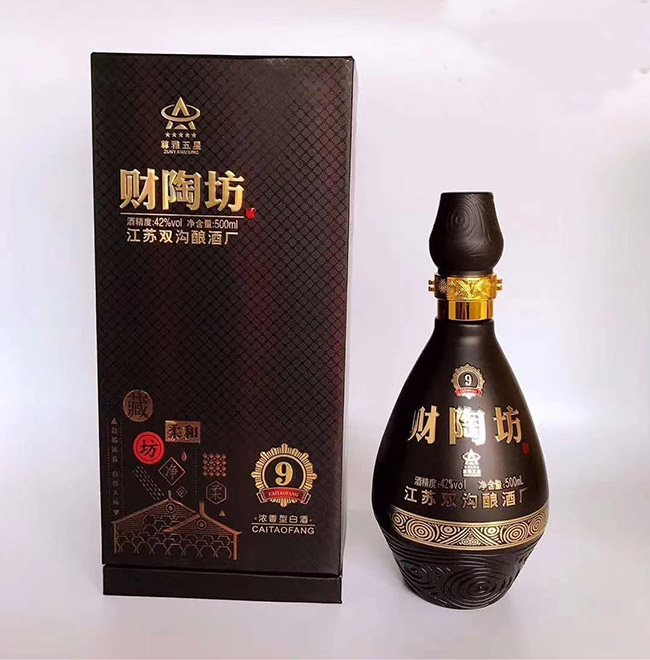 財陶坊酒柔和9 濃香型白酒【42° 500ml】