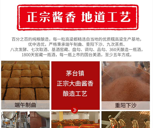 國臺醬酒 醬香型白酒【53度 500ml】