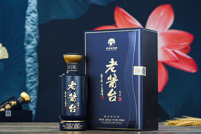 貴州老醬臺酒傳承醬香型酒【53度500mlx6】