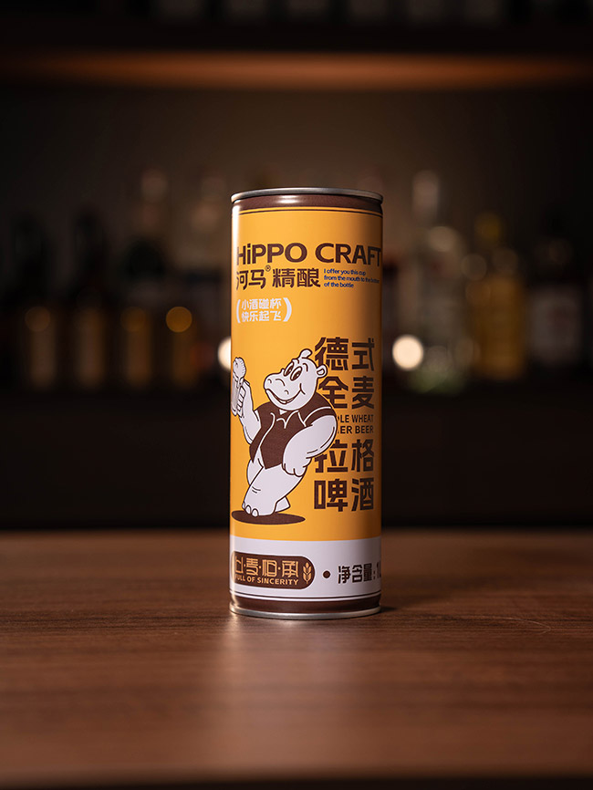 河馬精釀德式全麥拉格啤酒【10° 1L】