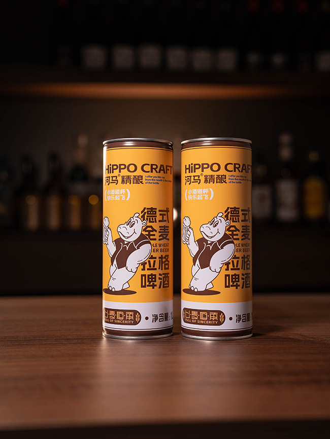 河馬精釀德式全麥拉格啤酒【10° 1L】