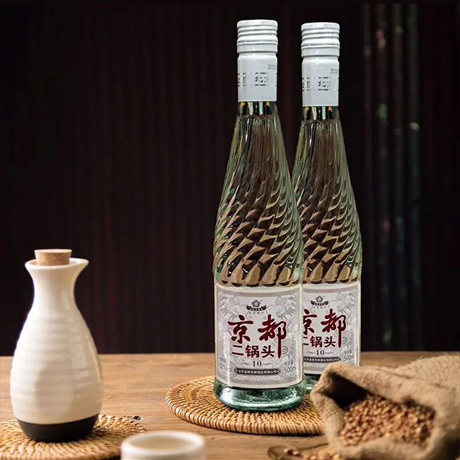 京都二鍋頭酒10 清香型【52°500ml】
